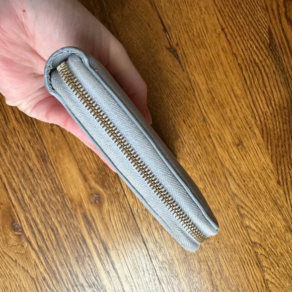 🩷LAST CHANCE🩷 Celine Gray & Pink Zippy Wallet - Picture 8 of 12